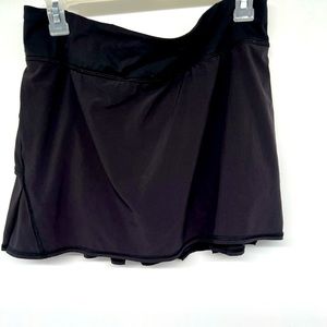 Lululemon Black Skort SZ 8
